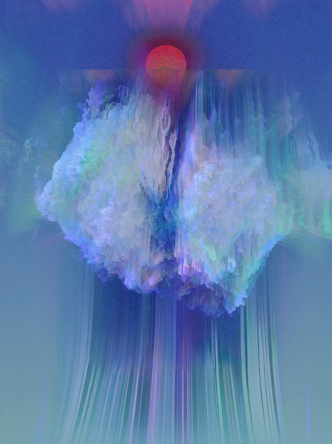 Afterimage / Bloom I, digital artwork