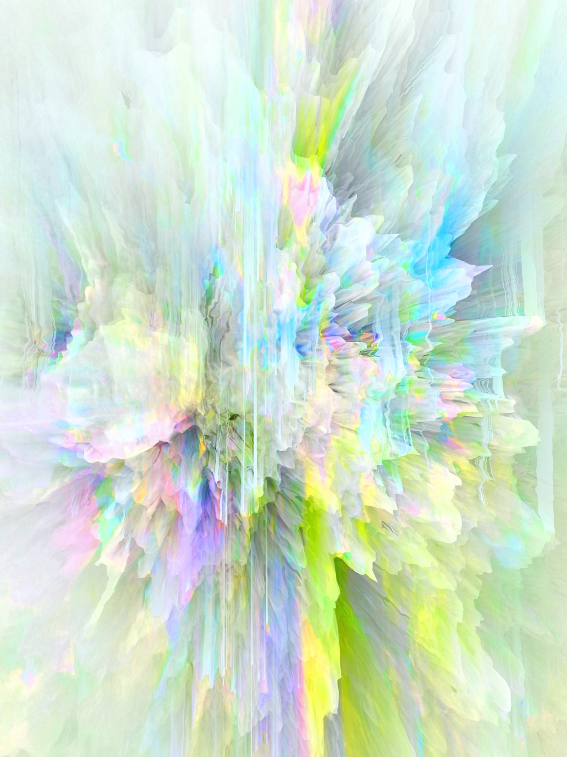 Afterimage / Bloom V, digital artwork