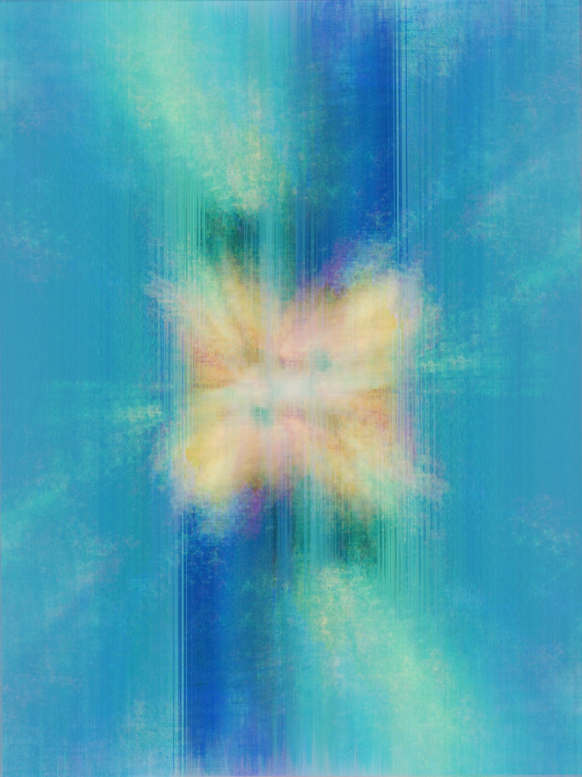 Afterimage / Bloom VII, digital artwork