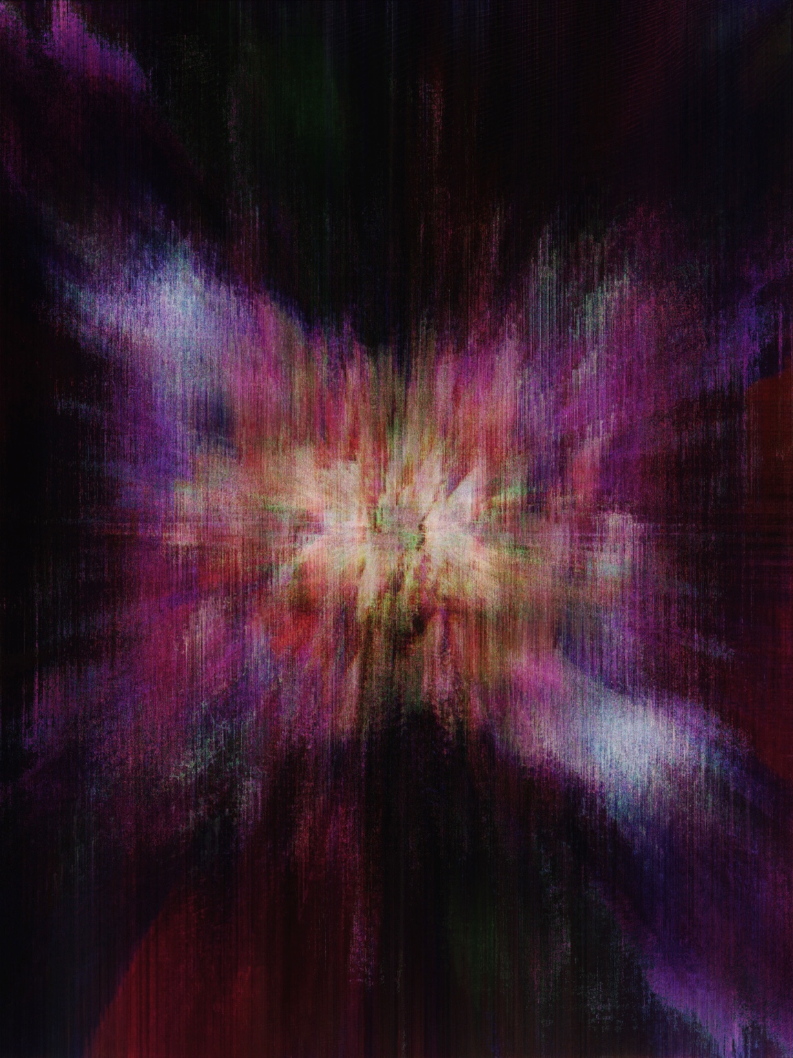 Afterimage / Bloom VIII, digital artwork