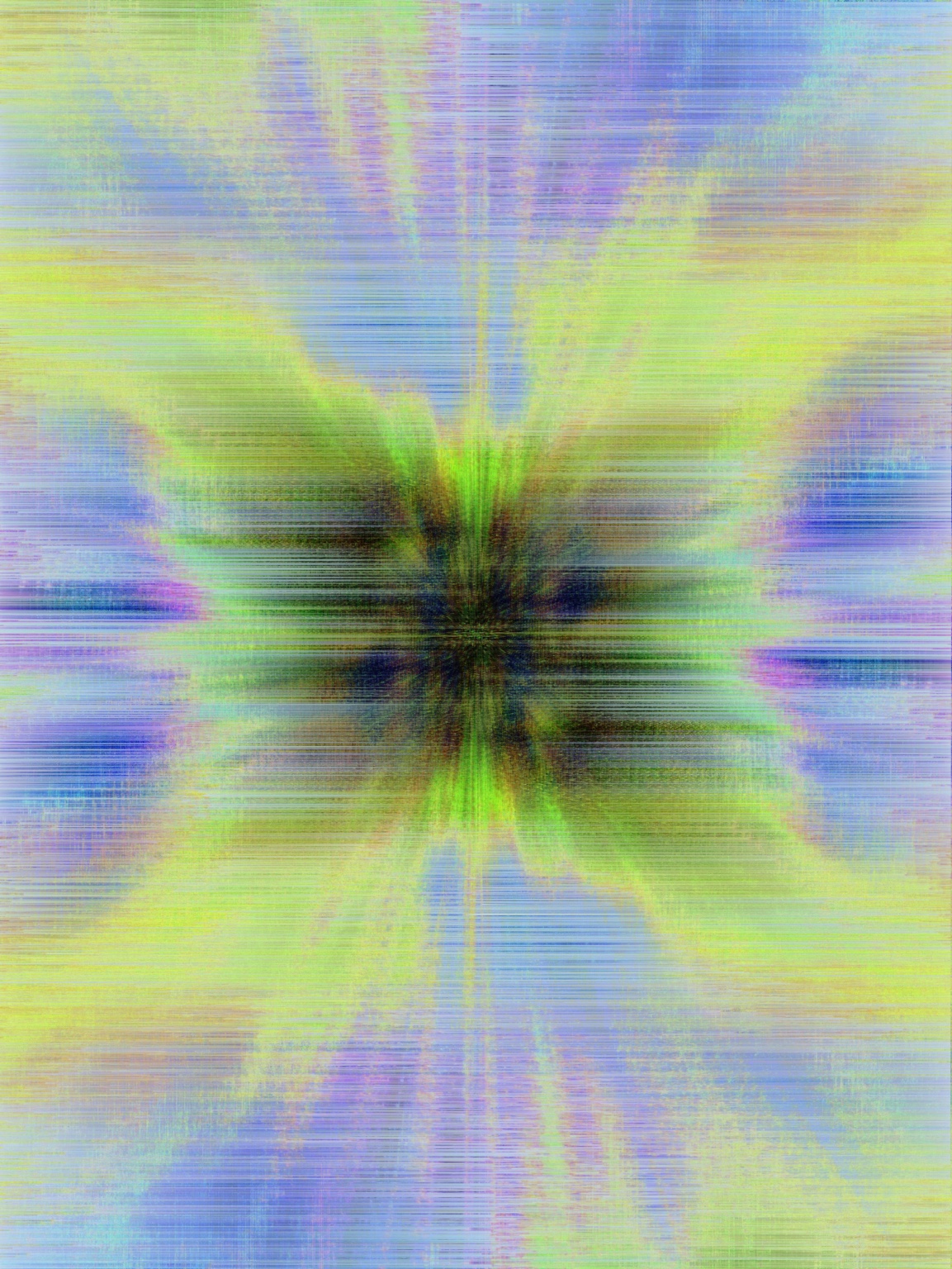 Afterimage / Bloom IX, digital artwork