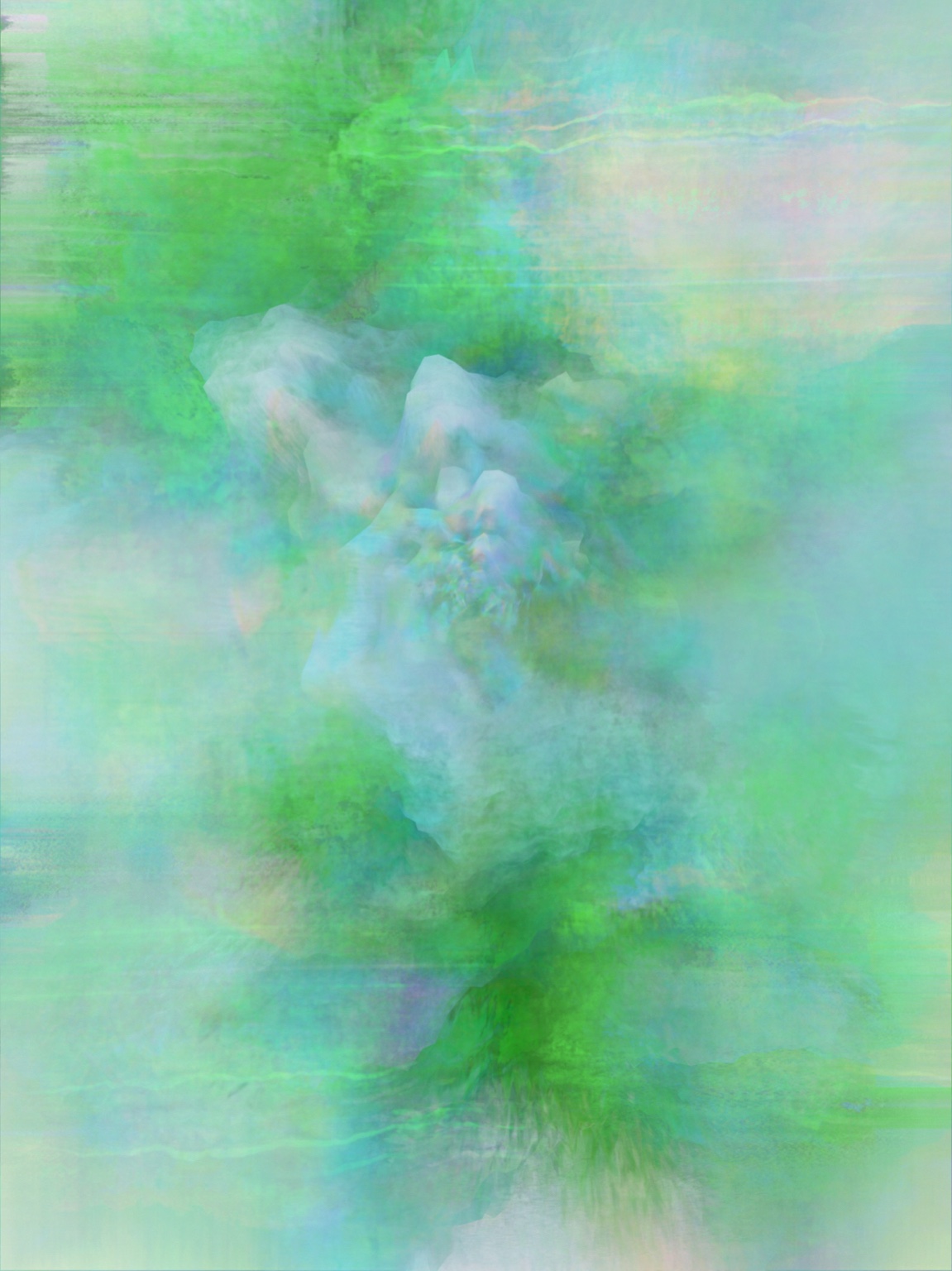 Afterimage / Bloom XIX, digital artwork