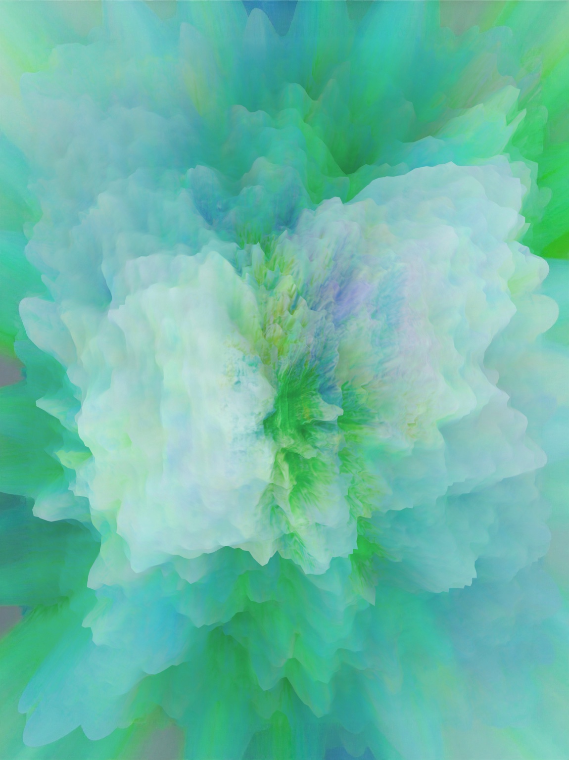 Afterimage / Bloom XXII, digital artwork