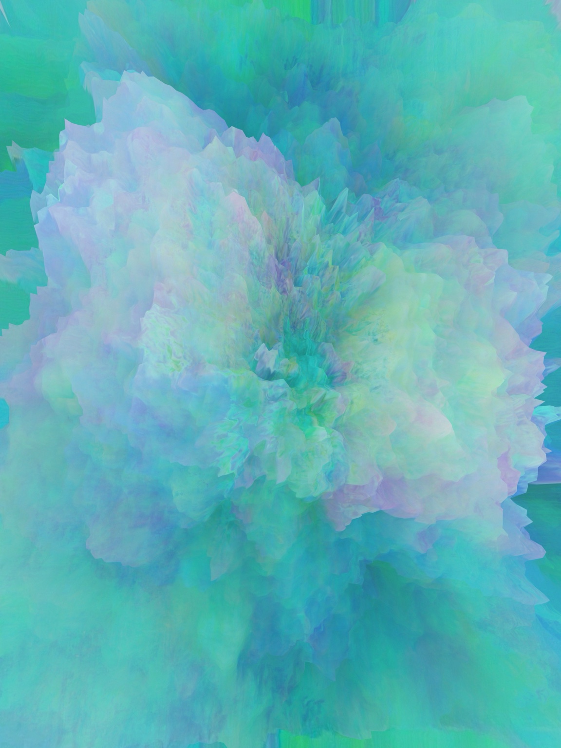 Afterimage / Bloom XXIII, digital artwork