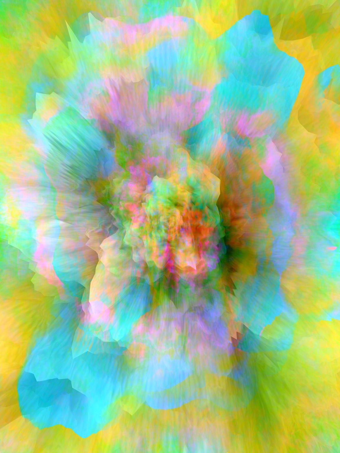 Afterimage / Bloom XXV, digital artwork