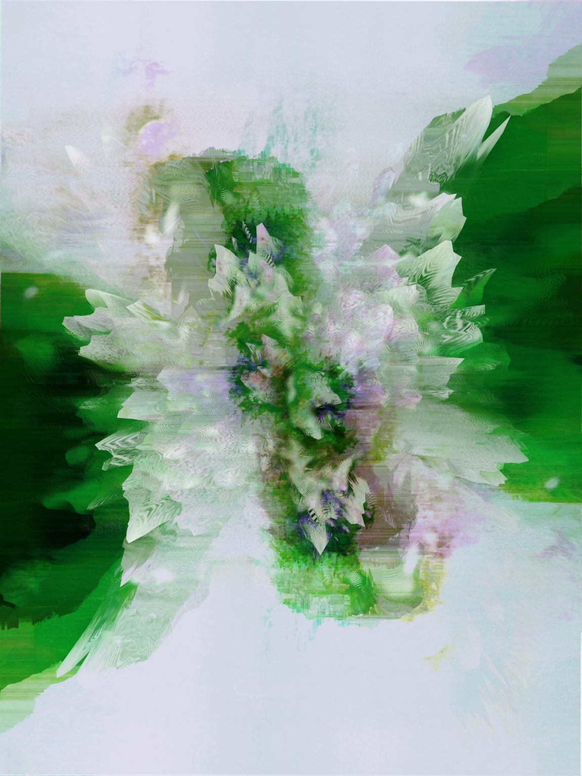 Afterimage / Bloom XXXI, digital artwork