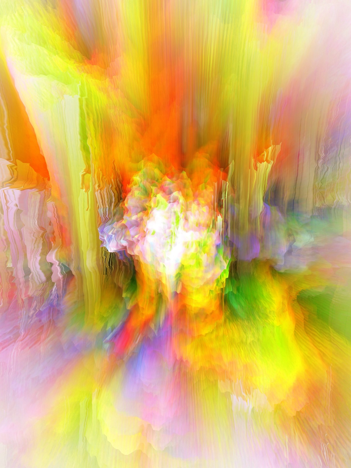 Afterimage / Bloom XXXII, digital artwork