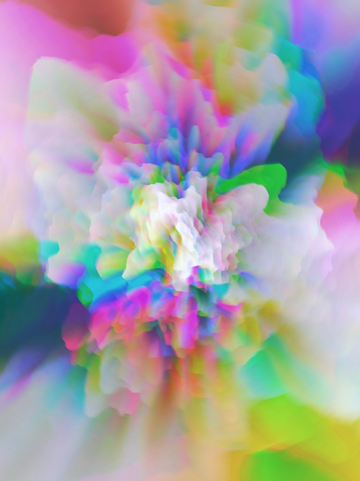 Afterimage / Bloom XXXIX, digital artwork