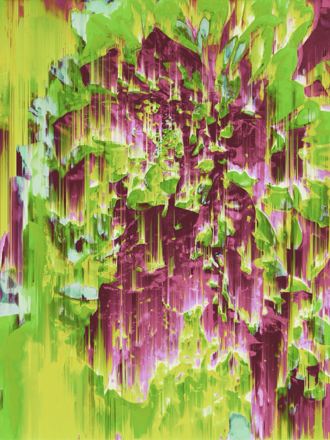 Signal / Digital Ruins V, digital artwork