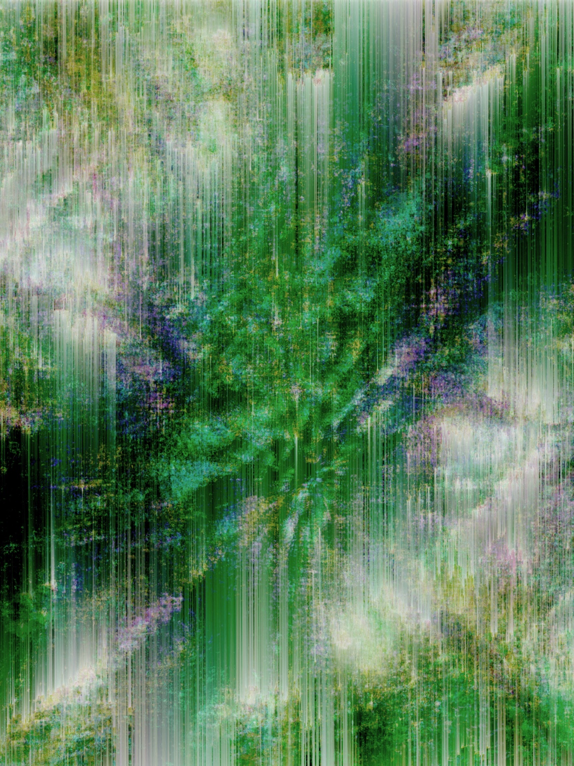 Signal / Digital Ruins VI, digital artwork