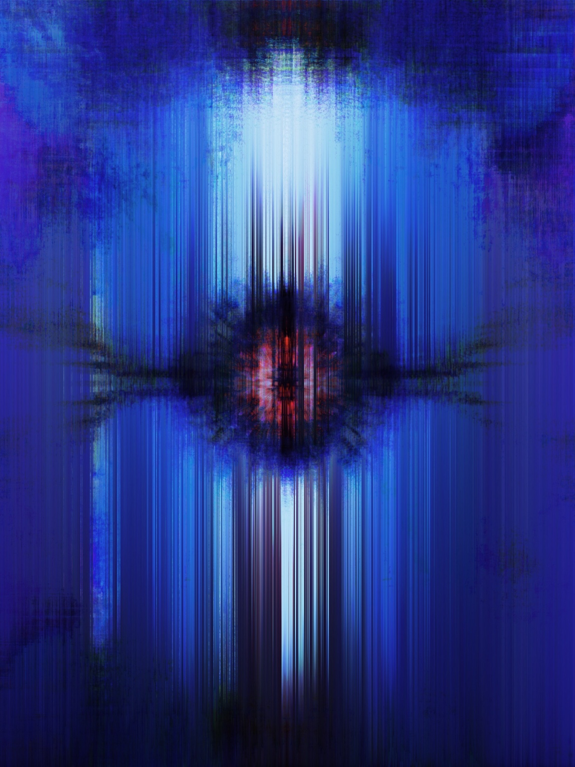 Signal / Digital Ruins XII, digital artwork