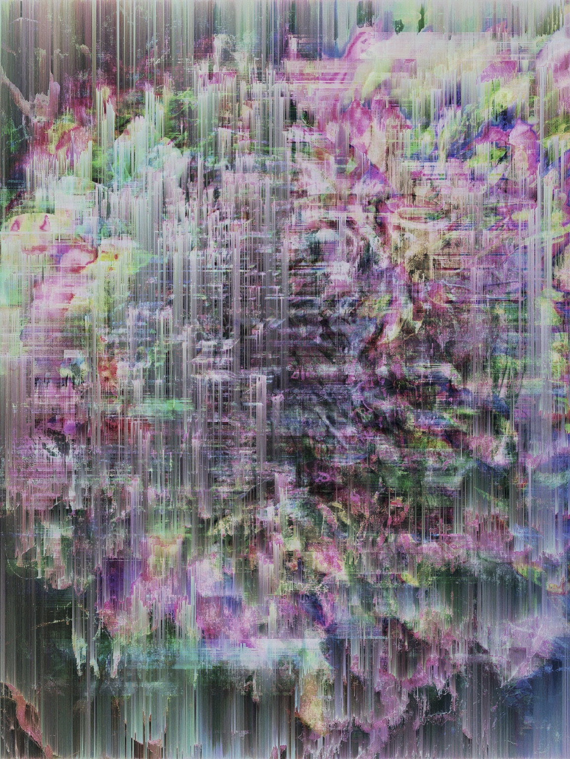 Signal / Digital Ruins XIII, digital artwork