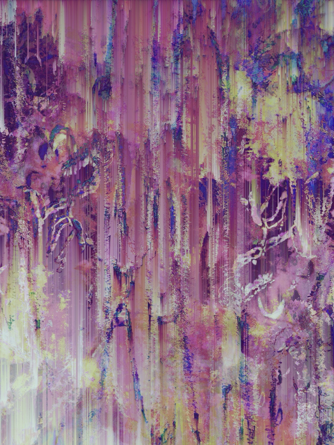 Signal / Digital Ruins XV, digital artwork