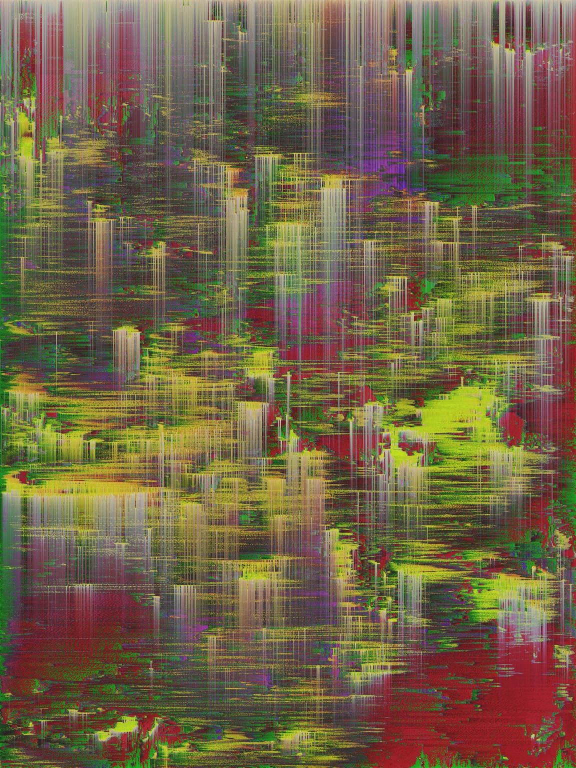 Signal / Digital Ruins XVI, digital artwork