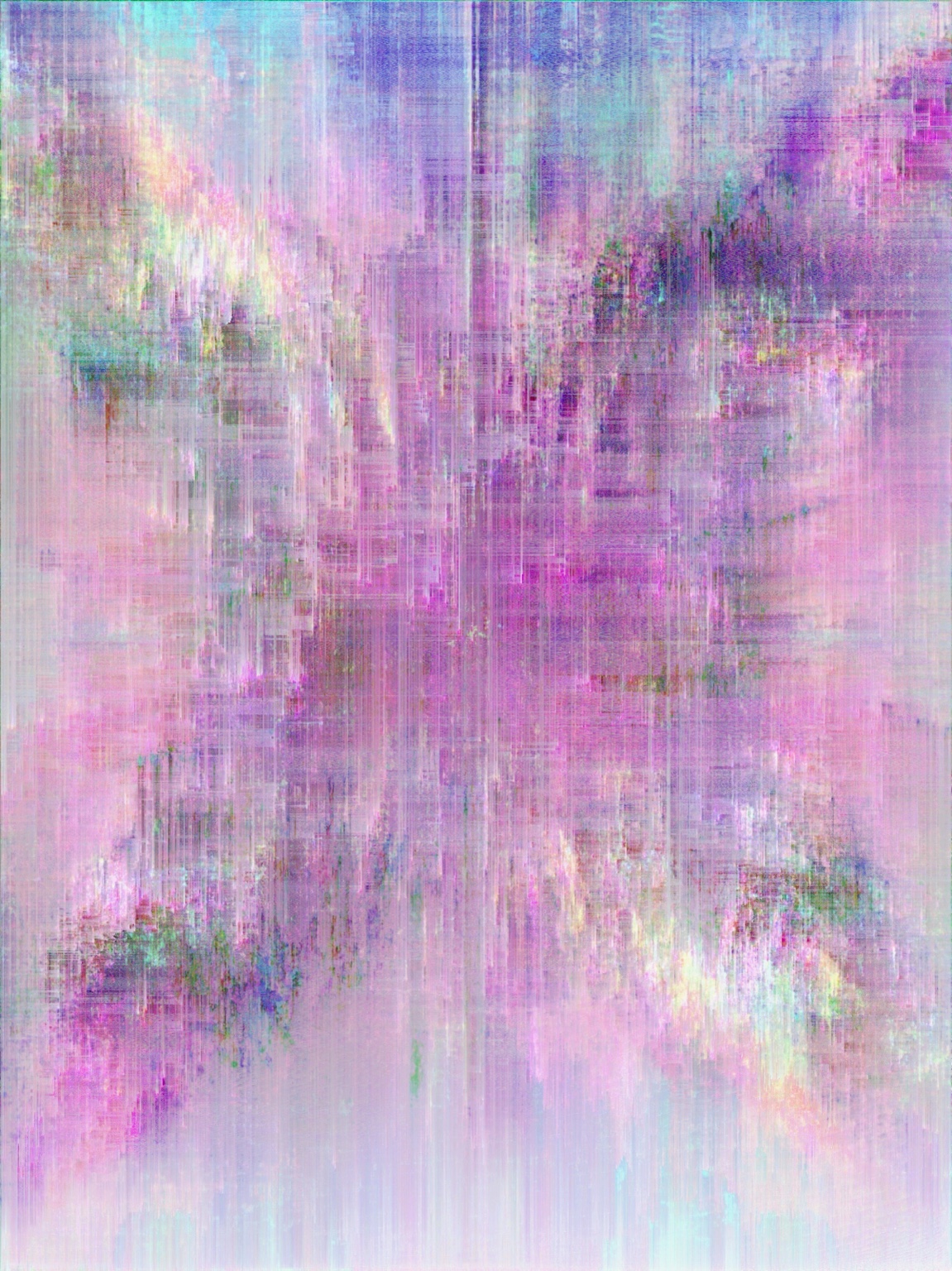 Signal / Digital Ruins XVII, digital artwork
