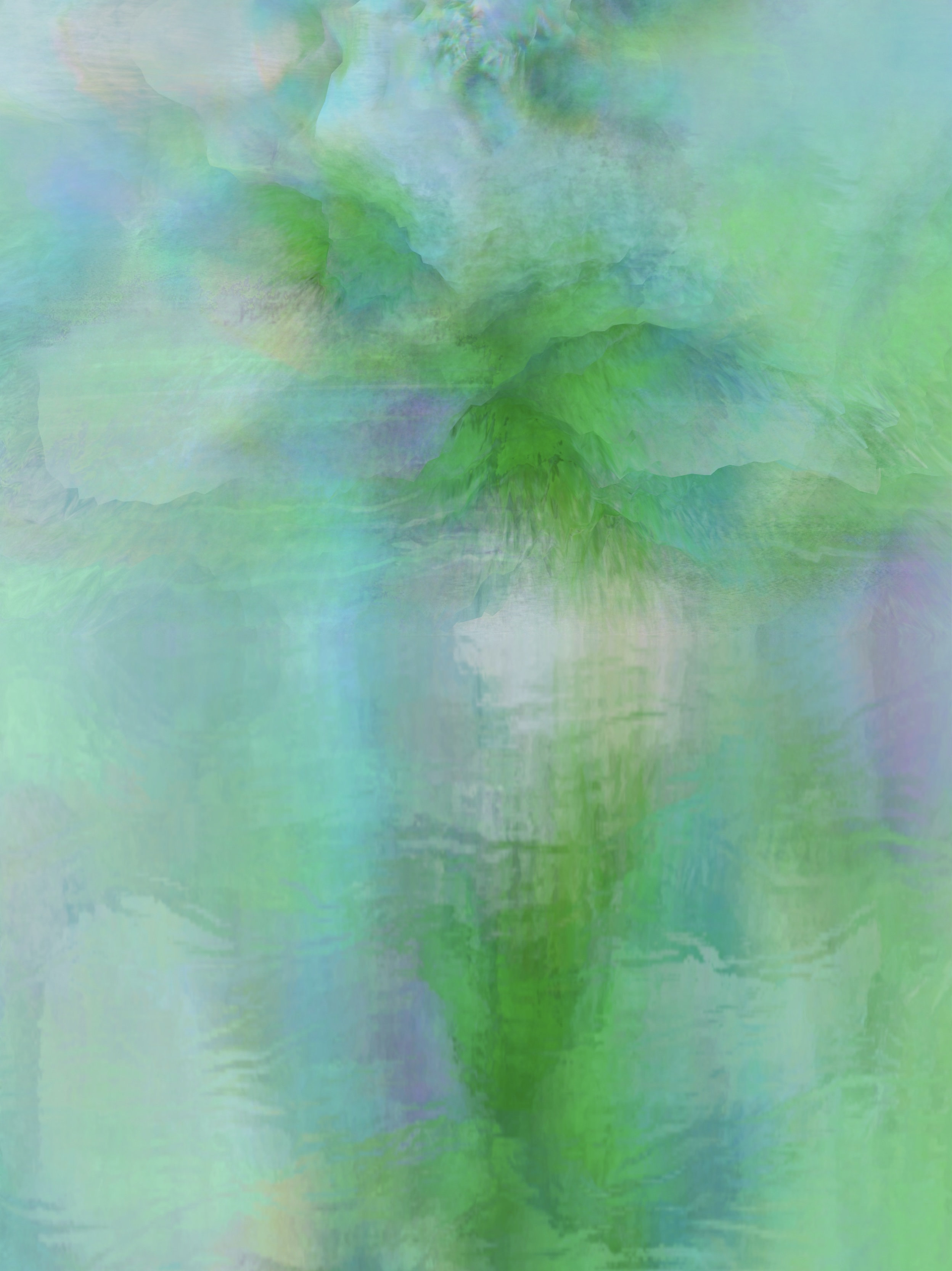 Simulated Realities 05, water and imagined mineral textures
