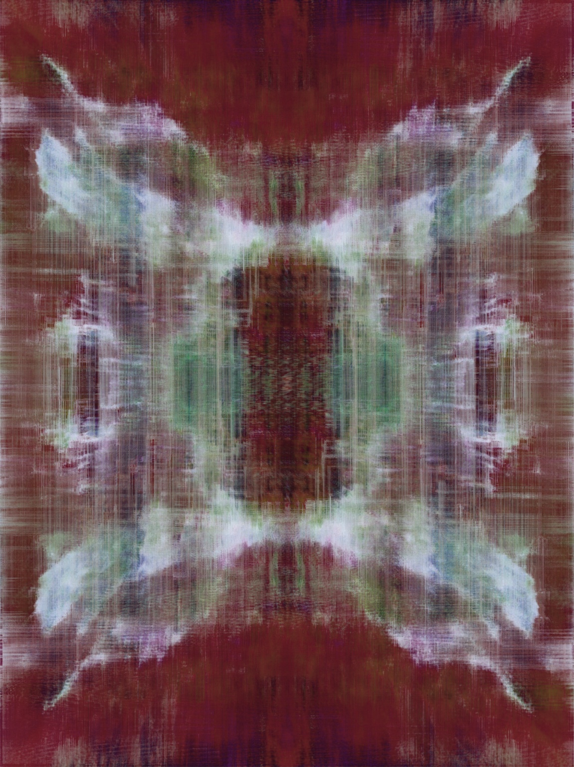 Totems / Signs I, digital artwork